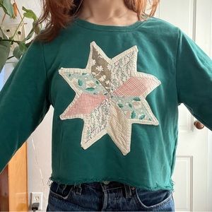 Vintage Quilt Star sweatshirt
